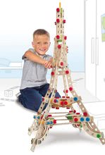 Drvene slagalice Eichhorn - Drvene kocke Eiffelov toranj Constructor Eiffel Tower Eichhorn 3 modela (Eiffelov toranj, vjetrenjača, Slavoluk pobjede) 315 dijelova od 6 godina_3