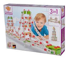 Jocuri de construit din lemn Eichhorn - Joc de construit din lemn pod Constructor Golden Gate Eichhorn 3 modele (Golden Gate Bridge, Tower Bridge, Empire State Building) 444 piese de la 6 ani_0