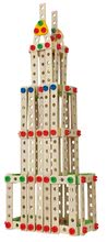 Jeux de construction en bois Eichhorn - Kit de construction en bois du pont Golden Gate Constructor Eichhorn 3 modèles (Golden Gate Bridge, Tower Bridge, Empire State Building) 444 pièces à partir de 6 ans_1