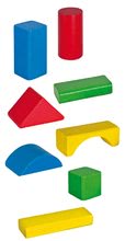 Drevené kocky -  NA PREKLAD - Bloques de Madera Coloreados Eichhorn 50 piezas de colores en diferentes tamaños de 25 mm desde 12 meses._1