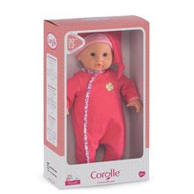 Igrače dojenčki od 18. meseca - Dojenček Bébé Calin Myrtille Corolle z rjavimi mežikajočimi očkami in polnila iz kroglic 30 cm od 18 mes_3