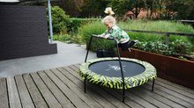 Dječji trampolini - Trampolin s ručkom za držanje Tiggy Junior Exit Toys promjera 140 cm zeleni_0