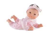 Igrače dojenčki od 18. meseca - Dojenček Bebe Calin Mila Corolle s črnimi mežikajočimi očkami in trepalnicami 30 cm od 18 mes_0