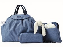 Prebaľovacie tašky ku kočíkom - Prebaľovacia taška Chic 5v1 toTs-smarTrike s vnútornou taškou a termoobalom na fľašu modrá_1
