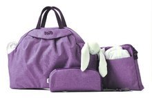 Wickeltaschen für Kinderwagen - Wickeltasche Chic 5in1 toTs-smarTrike mit Innentasche und Thermopack für Flasche lila_1