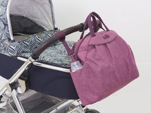 Wickeltaschen für Kinderwagen - Wickeltasche Chic 5in1 toTs-smarTrike mit Innentasche und Thermopack für Flasche lila_3