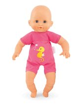 Lutke za djecu od 18 mjeseci - Lutka za kupanje Bebe Bath Plouf Fuchsia Corolle s plavim trepćućim očima 30 cm od 18 mjeseci_1