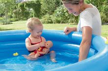 Játékbabák 18 hónapos kortól - Játékbaba fürdéshez Bebe Bath Plouf Fuchsia Corolle kék pislogó szemekkel 30 cm 18 hó-tól_6