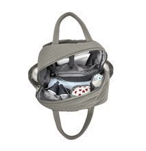 Wickeltaschen für Kinderwagen - Wickeltasche Infinity 5in1 toTs-smarTrike mit Innenbeutel und Thermopack für Flasche beige_1