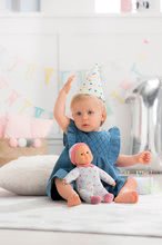 Puppen ab 9 Monaten - Puppe Sweet Heart Birthday Corolle mit braunen Augen, abnehmbarer Mütze und Hausschuhe 30 cm - ideales Geschenk zum 1. Geburtstag, ab 9 Monaten_2