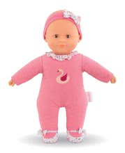 Igrače dojenčki od 9. meseca - Dojenček Sweet Heart Swan Royale Corolle z rjavimi očkami in snemljivim trakom 30 cm od 9 mes_2