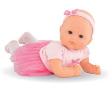 Păpuși de la 18 luni - Păpușă de jucărie Bébé Calin Maeva Ballerina Corolle cu ochi albaștri, care clipesc și perle 30 cm de la 18 luni_1