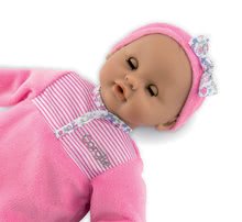 Koloběžky tříkolové - Set koloběžka tříkolová Corolle Smoby s košíkem a panenkou Mariou v růžových šatech 30 cm_5