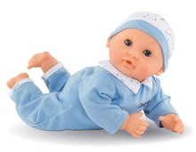 Bambole dai 18 mesi - Bambola Bébé Calin Mael Corolle con gli occhi azzurri e palpebre che battono e fagiolini 30 cm da 18 mesi_1