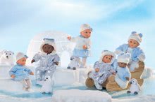 Játékbabák 18 hónapos kortól - Játékbaba Bebe Calin Marguerite Winter Sparkle Corolle barna pislogó szemekkel és gyöngyöcskékkel 30 cm 18 hó-tól_4