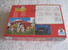 Puzzle dla dzieci do 100 elementów - 3D puzzle Kid Playworld różne rodzaje domków_1