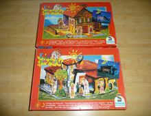 Gyerek puzzle 8 - 99 darabos - 3D puzzle Kid Playworld különböző házikók_3