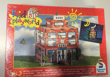 Detské puzzle do 100 dielov - 3D puzzle Kid Playworld rôzne druhy domčekov_9