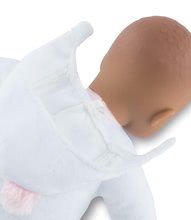 Igrače dojenčki od 9. meseca - Dojenček medvedek Sweet Heart White Bear Corolle s črnimi očki in snemljivo kapuco z ušeski 30 cm bel od 9 mes_0