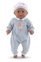 Igrače dojenčki od 18. meseca - Dojenček Bebe Calin Marius Corolle s črnimi mežikajočimi očki in polnilom z buknicami 30 cm od 18 mes_2