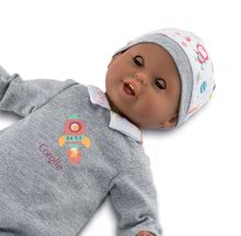 Panenky od 18 měsíců - Panenka Bébé Calin Marius Corolle s černýma mrkacíma očima a fazolkami 30 cm od 18 měs_4