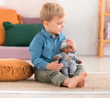 Panenky od 18 měsíců - Panenka Bébé Calin Marius Corolle s černýma mrkacíma očima a fazolkami 30 cm od 18 měs_5