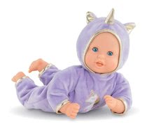 Panenky od 18 měsíců - Panenka Bébé Calin Unicorn Corolle s modrýma mrkacíma očima a fazolkami 30 cm od 18 měs_1