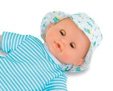 Játékbabák 18 hónapos kortól - Játékbaba fürdéshez Baby Bath Marin Mon Premiere Corolle kék pislogó szemekkel és békával 30 cm 18 hó-tól_1
