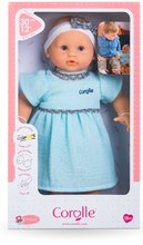 Panenky od 18 měsíců - Panenka Bébé Calin Maud Corolle s modrýma mrkacíma očima a fazolkami 30 cm od 18 měsíců_2