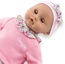 Igrače dojenčki od 18. meseca - Dojenček Bébé Calin Maria Corolle z rjavimi mežikajočimi očkami in polčnilom iz bunkic 30 cm od 18 mes_1