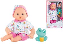 Puppen ab 18 Monaten - Badepuppe Baby Bath Océane Mon Premiere Poupon Corolle mit blauen Augen und einem Frosch 30 cm ab 18 Monaten_0