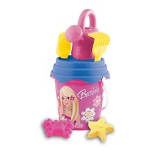 Vedierka do piesku - Vedro set s krhlou Barbie Mondo 7 dielov (výška vedierka 17 cm)_0