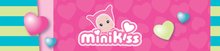Bábiky od 9 mesiacov - Bábika so zvukom MiniKiss Smoby v ušianke 27 cm ružová od 12 mes_0