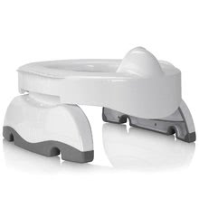 Kahlice i nastavci za WC - Cestovný nočník/redukcia na WC Potette Plus Premium biely od 15 mesiacov LIP100954_0
