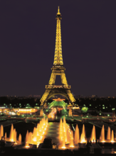 Staré položky - Puzzle Neon Eiffel Tower Educa 1000 dielov od 12 rokov_1
