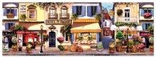 Panorama puzzle - EDUCA 14832 PUZZLE 1000 dielov Panorama-Motel de La Marine 96 x 34 cm + FIX PUZZLE LEPIDLO _1