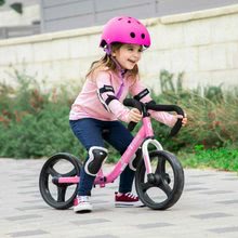 Odrážedla od 18 měsíců - Balanční odrážedlo skládací Folding Balance Bike Pink smarTrike růžové z hliníku s ergonomickými úchyty od 2–5 let a chrániče jako dárek_1