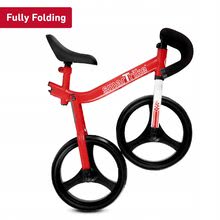 Odrážadlá od 18 mesiacov - Balančné odrážadlo skladacie Folding Balance Bike Red smarTrike červené z hliníka s ergonomickými úchytmi od 2-5 rokov a chrániče ako darček_0