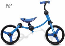 Babytaxiuri de la 18 luni - Bicicletă fără pedale Fisher-Price Running Bike 2in1 smarTrike albastru-negru de la 24 luni_2