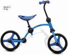 Rutschfahrzeuge ab 18 Monaten - Balance Kinderdeirad  Fisher-Price Running Bike 2v1 smarTrike blau - schwarz ab 24 Monaten_0