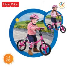 Jeździki od 18 miesięcy - Balansowy rowerek Fisher-Price Running Bike 2w1 smarTrike różowo-czarne od 24 miesięcy_1