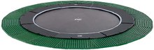 In Ground Trampolines  - EXIT Dynamic ground-level trampoline ø427cm with Freezone safety plates - black _1