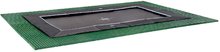 In Ground Trampolines  - EXIT Dynamic trampoline 305x519cm with Freezone safety plates - black _1