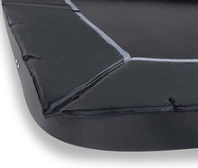 Bodentrampoline - EXIT Dynamic ebenerdiges Trampolin 305x519cm mit Freezone Sicherheitsplatten - schwarz _1