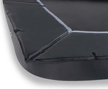 Bodentrampoline - EXIT Dynamic ebenerdiges Trampolin 275x458cm mit Freezone Sicherheitsplatten - schwarz _1