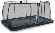 In Ground Trampolines  - EXIT Dynamic ground level trampoline 275x458cm with safety net - black _1