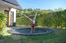 Prizemni trampolini - Trampolin Dynamic Groundlevel Sports Exit Toys ugradbeni okrugli promjera 427 cm crni_3