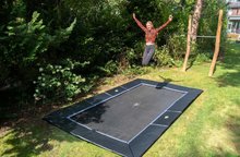 Zemní trampolíny  - Trampolína Dynamic Groundlevel Sports Exit Toys do země 275*458 cm černá_4