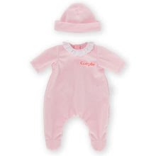 Ubranka dla lalek - Ubranie Pyjama Pink Bébé Corolle pre 30 cm bábiku od 18 mes_1