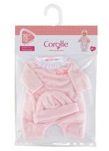 Ubranka dla lalek - Ubranie Pyjama Pink Bébé Corolle pre 30 cm bábiku od 18 mes_3